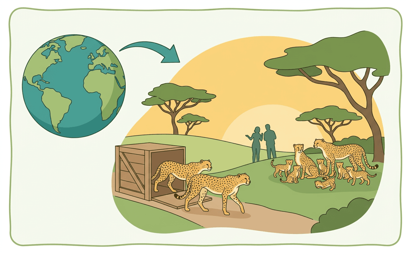 As Project Cheetah completes 4 years, big cat population in India rises to 52