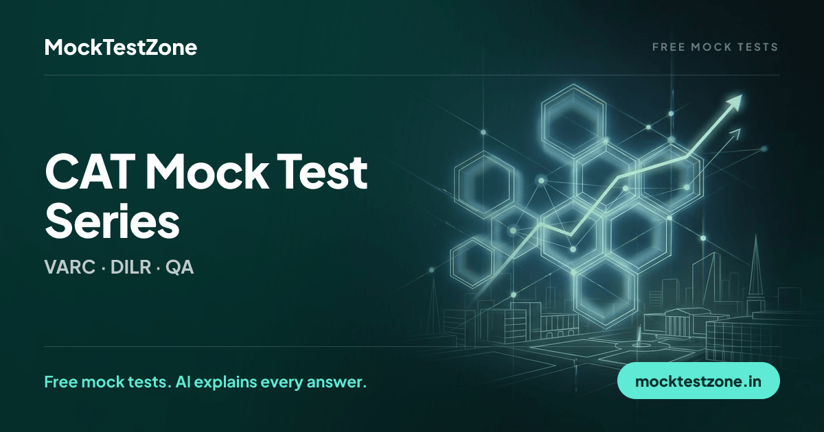 CAT Mock Test Series 2026: Surgical Strike | MockTestZone